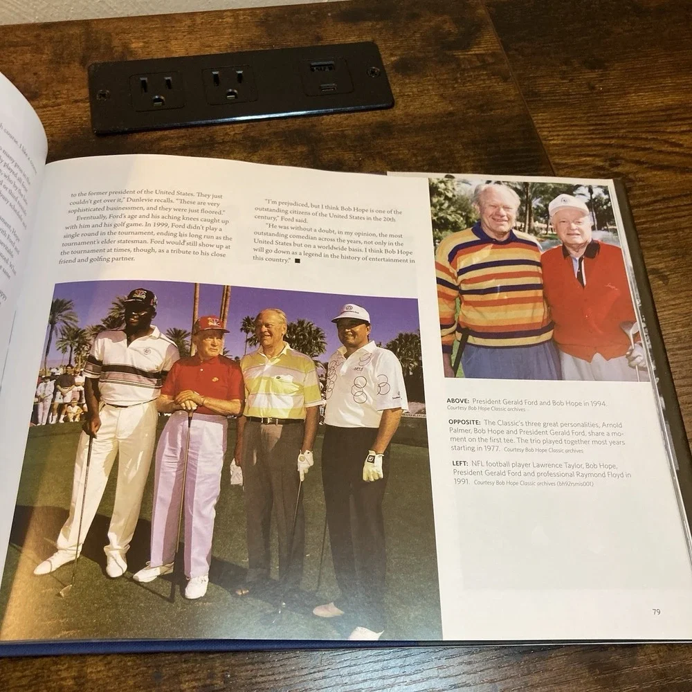 50 Years of Hope HC DJ Bob Hope Golf Classic PGA Tour Book Larry‎ Bohannan 2009